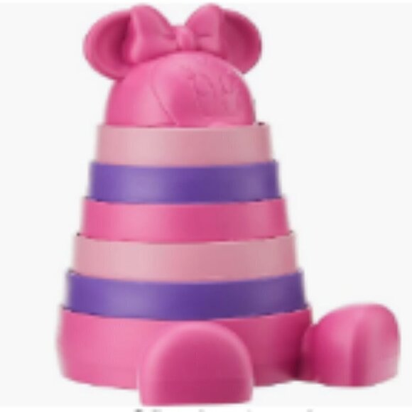 NIB Green Toys Disney Baby Exclusive - Minnie Mouse Stacker - Picture 3 of 8